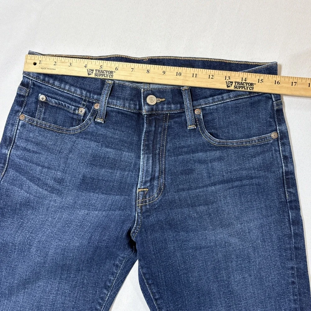 Lucky Brand 221 Original Straight‎ Leg Mens Jeans 32x32 Dark Wash Denim